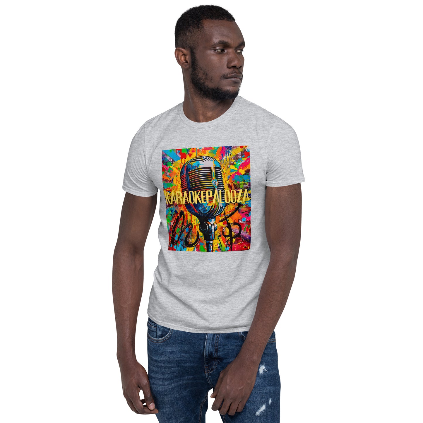 Karaokepalooza Abstract Unisex T-Shirt
