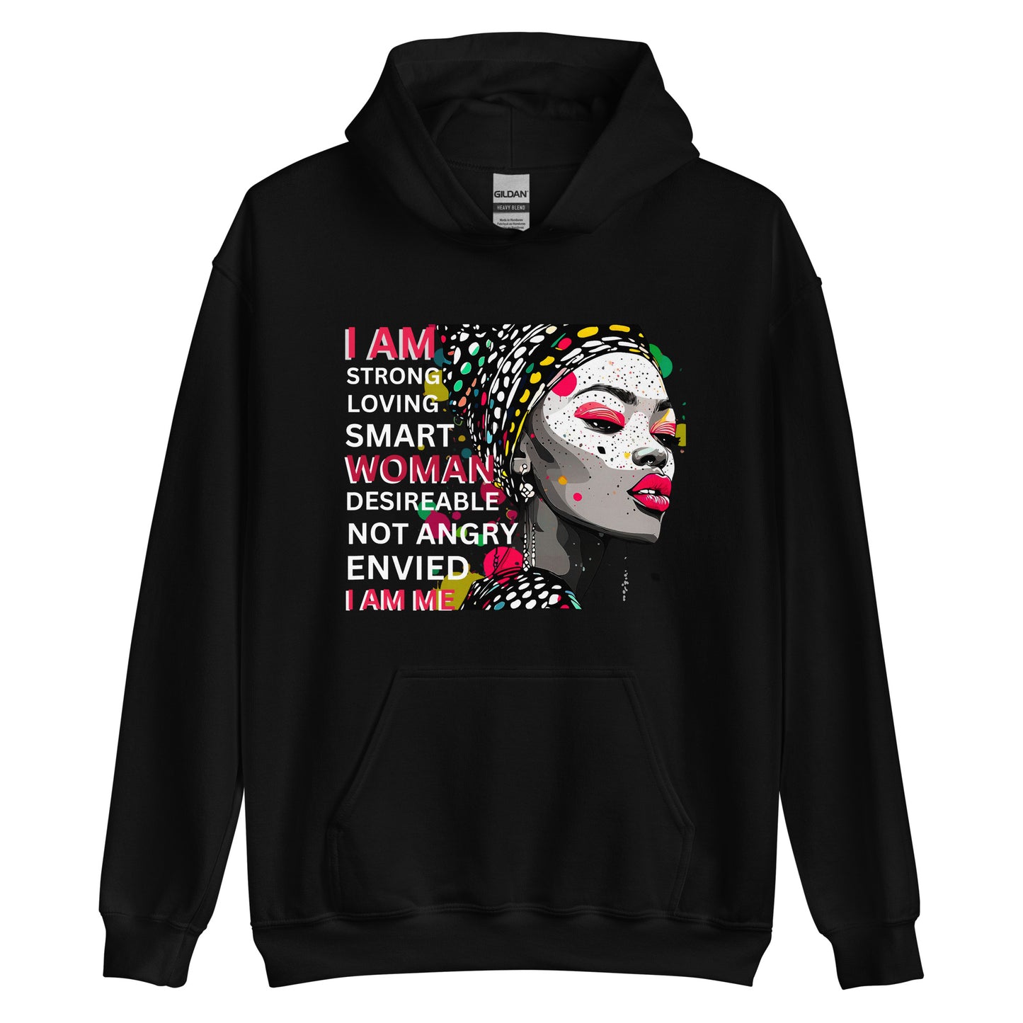 I AM/Black -Hoodie