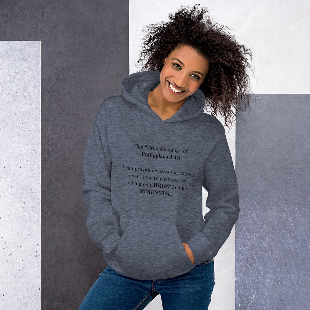 Phil 4:13BLK Hoodie