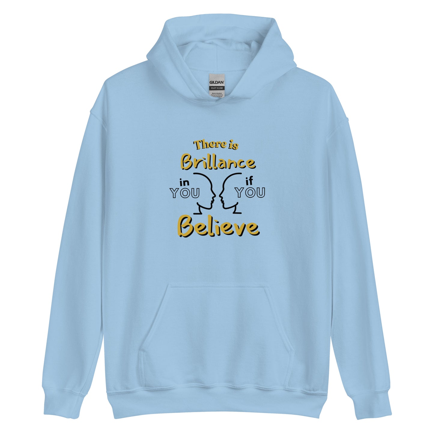 Brilliance/Black Unisex Hoodie