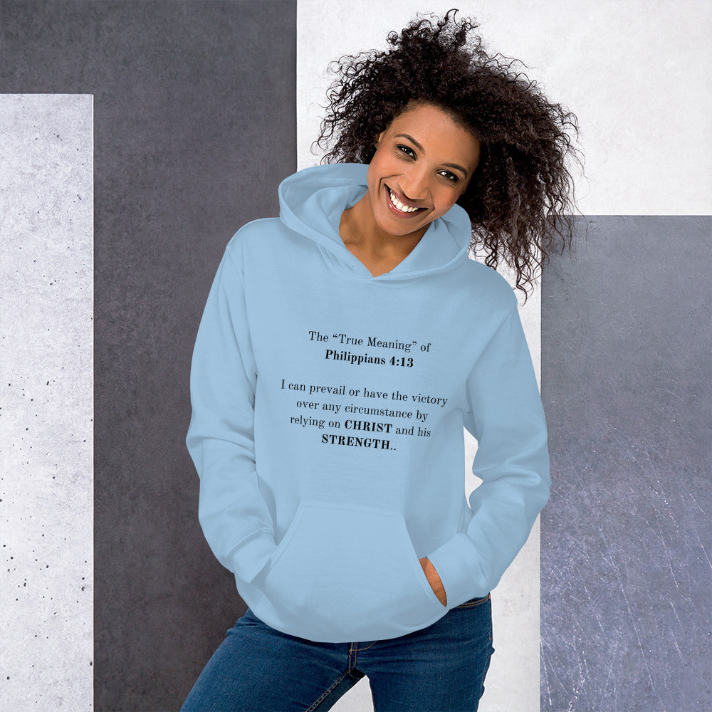 Phil 4:13BLK Hoodie