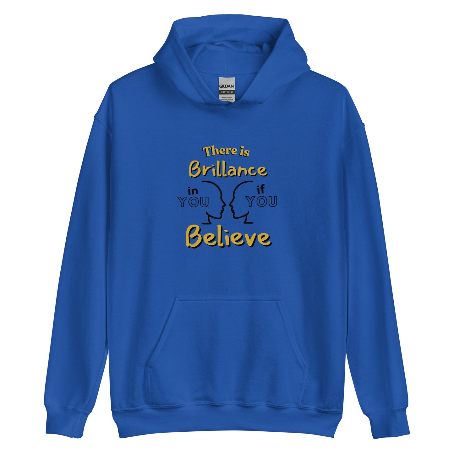 Brilliance/Black Unisex Hoodie