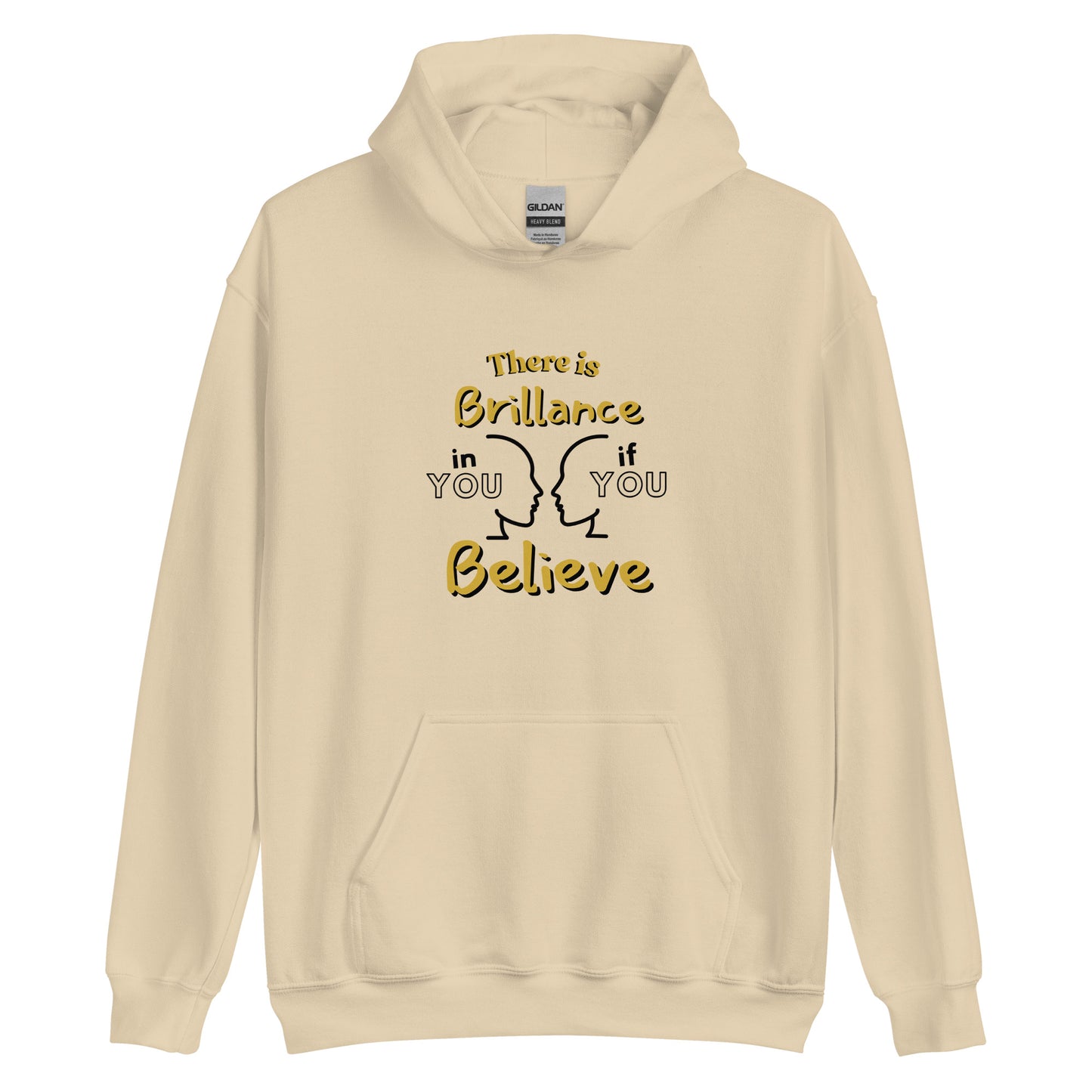 Brilliance/Black Unisex Hoodie