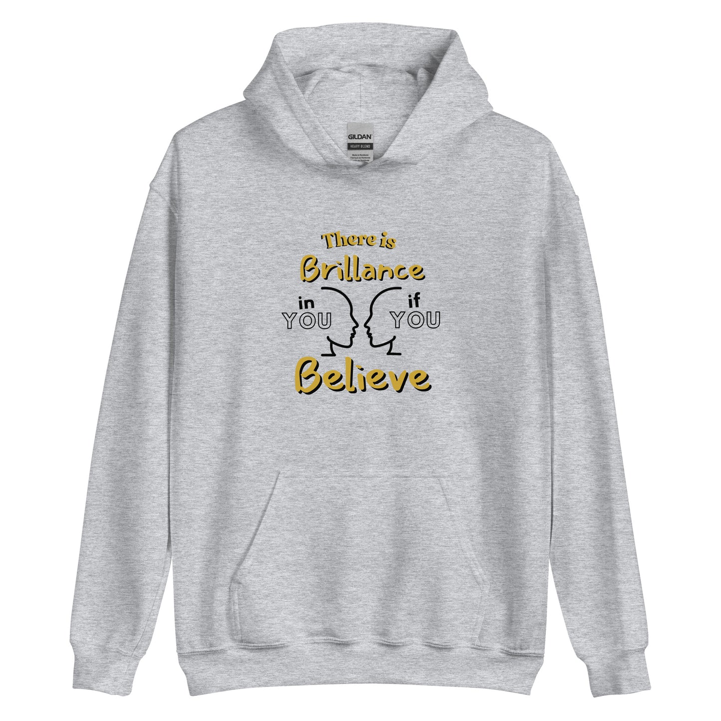 Brilliance/Black Unisex Hoodie
