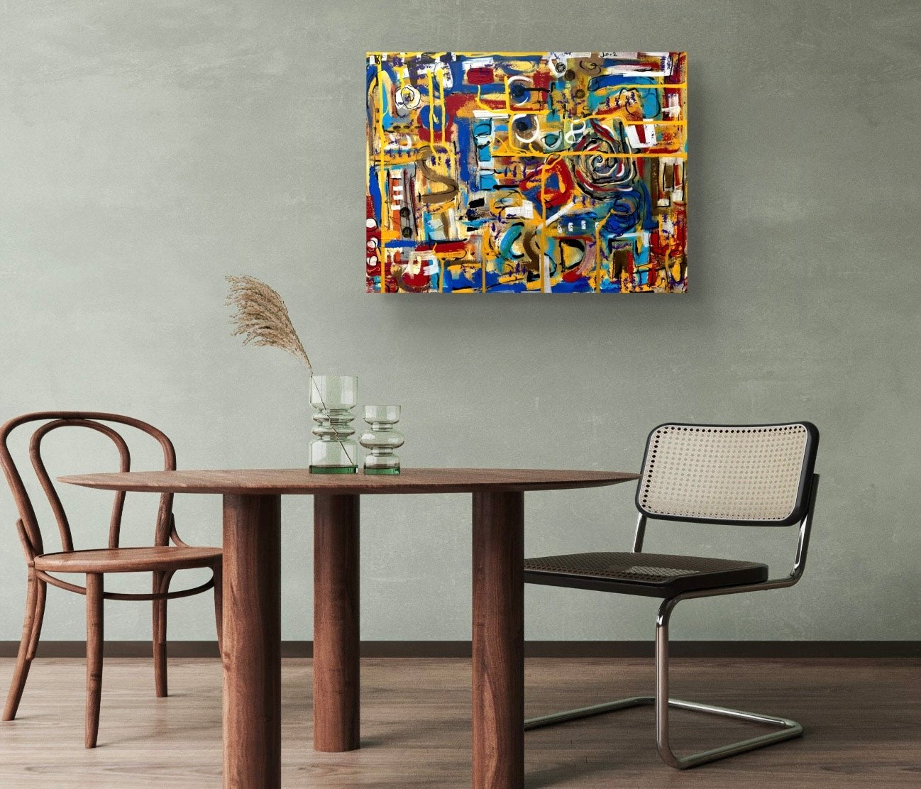 Transit Elements Fine Art Painting