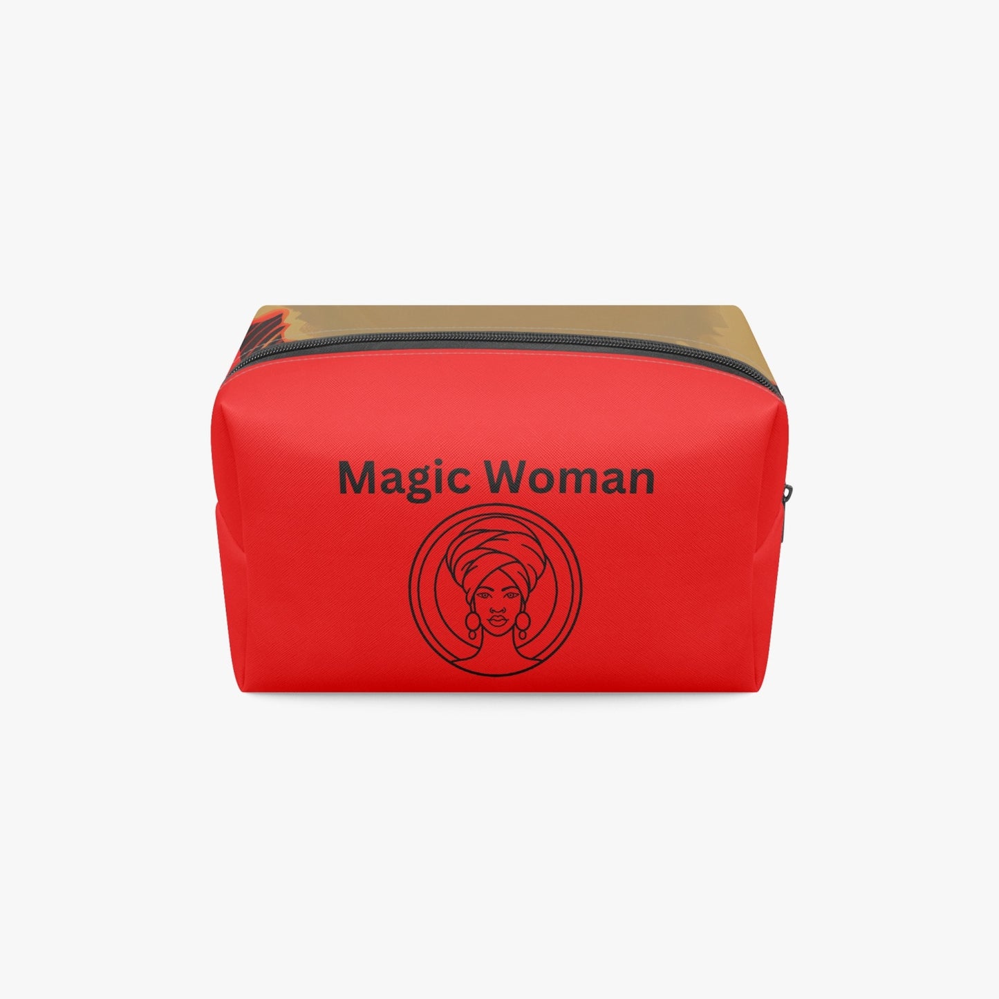 Psychedelic Woman Large Capacity Travel Makeup Bag