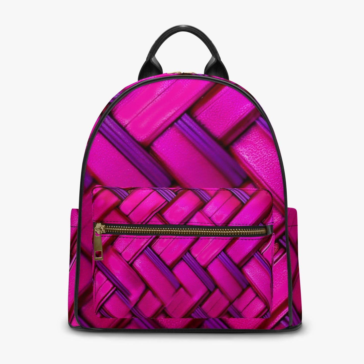 Pink Haven PU Backpack