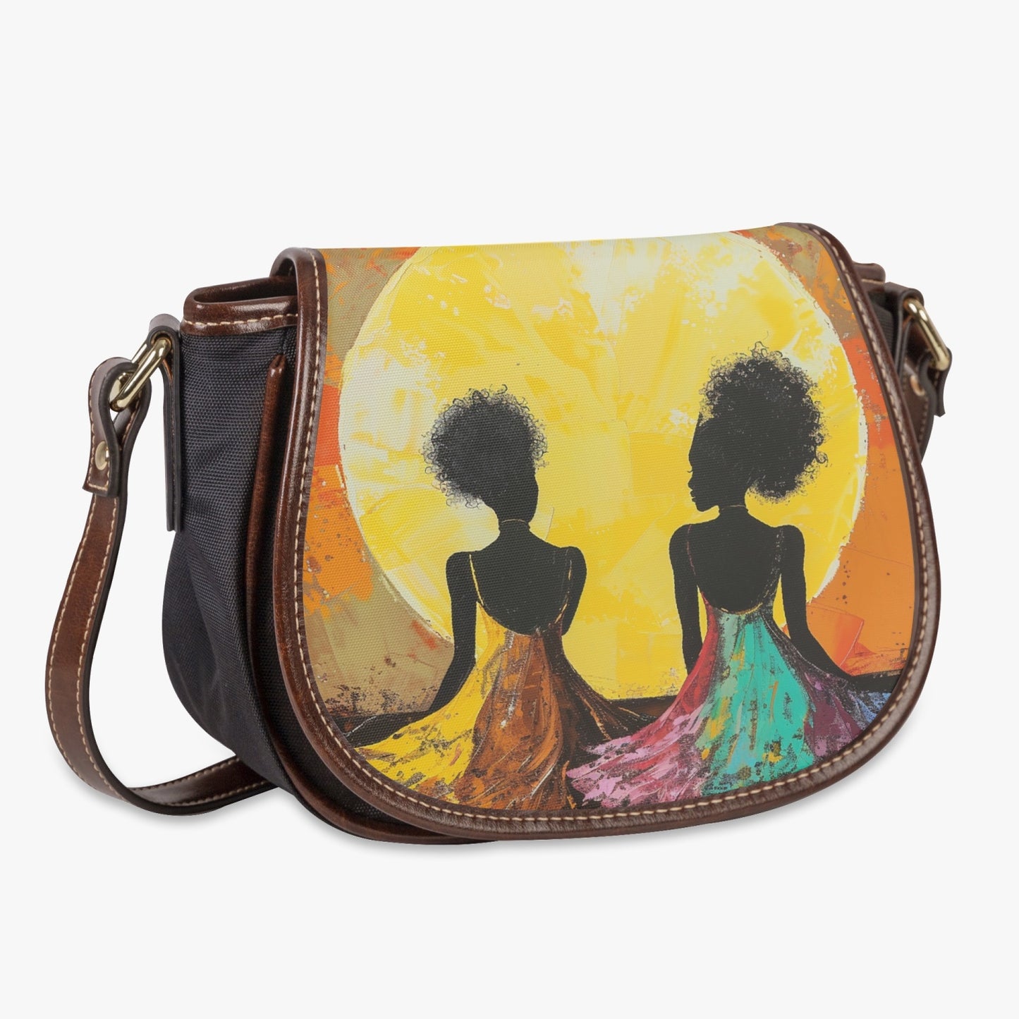 Sisterhood 2 Flap Saddle Bag