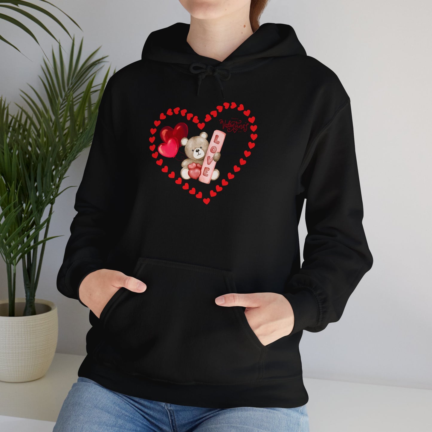 Valentine Heavy Blend™ Hooded Sweatshirt