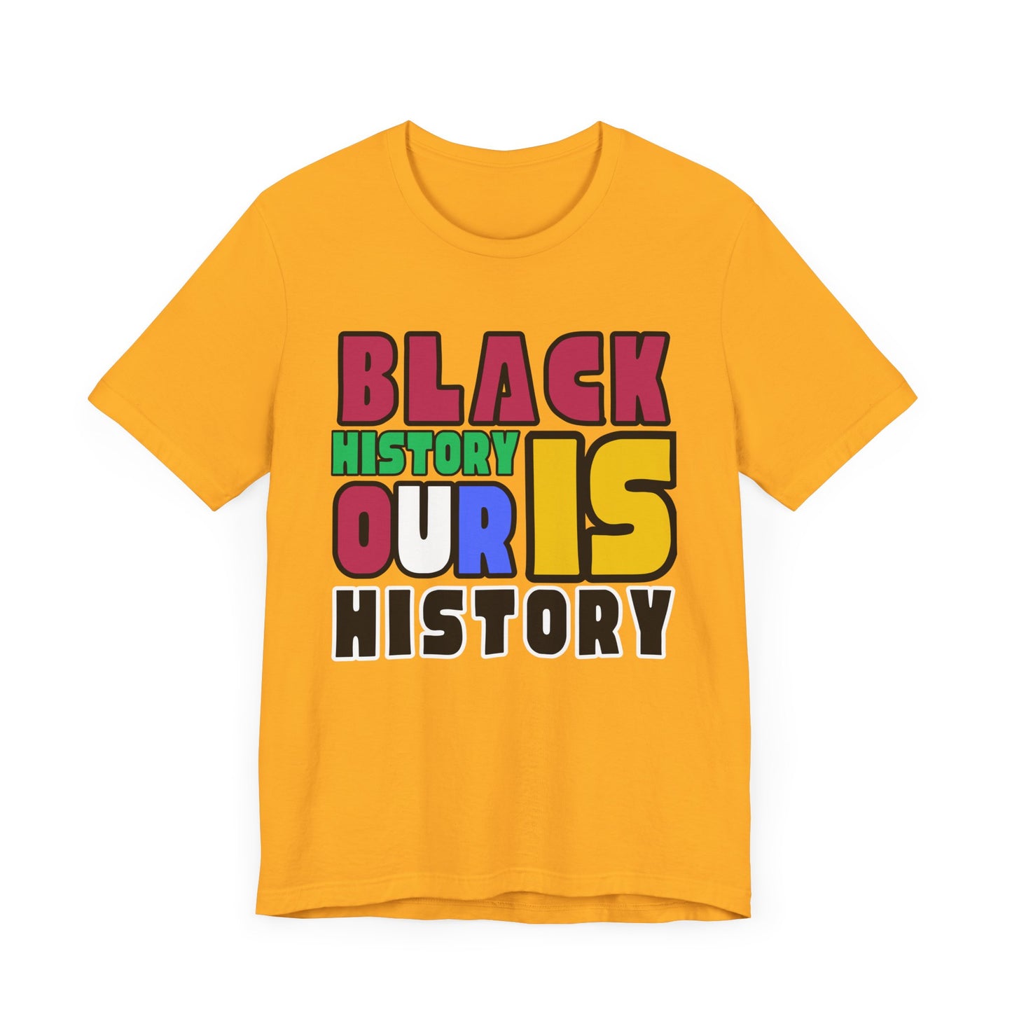Our Black History Jersey Short Sleeve Tee