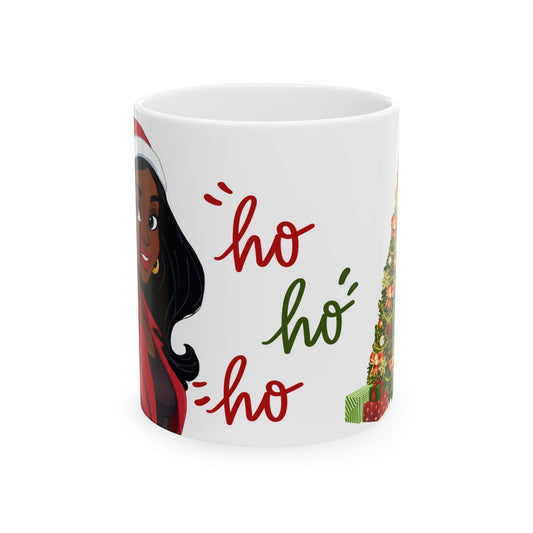 HO HO HO Holiday Ceramic Mug