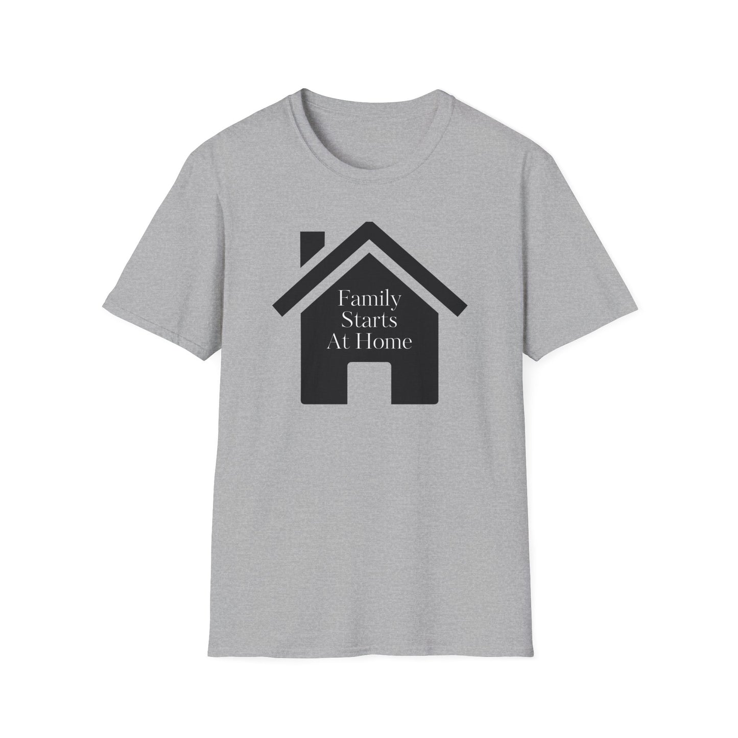 Family Starts At Home Unisex T-Shirt