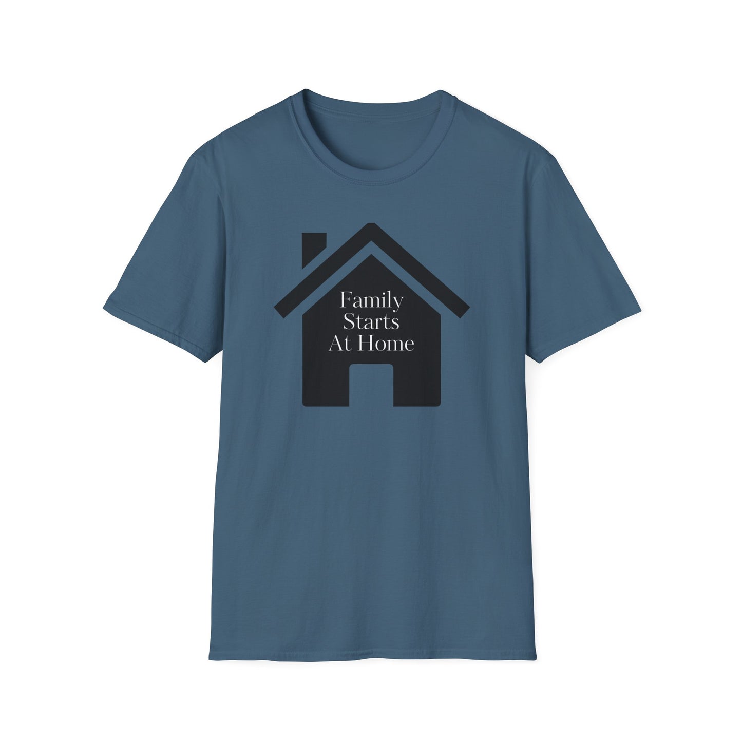 Family Starts At Home Unisex T-Shirt