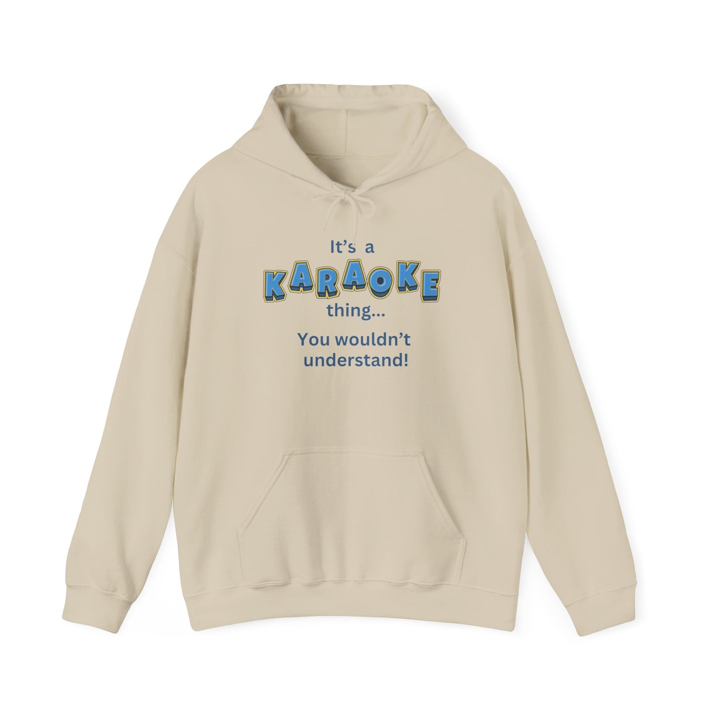 Karaoke Thing Hooded Sweatshirt