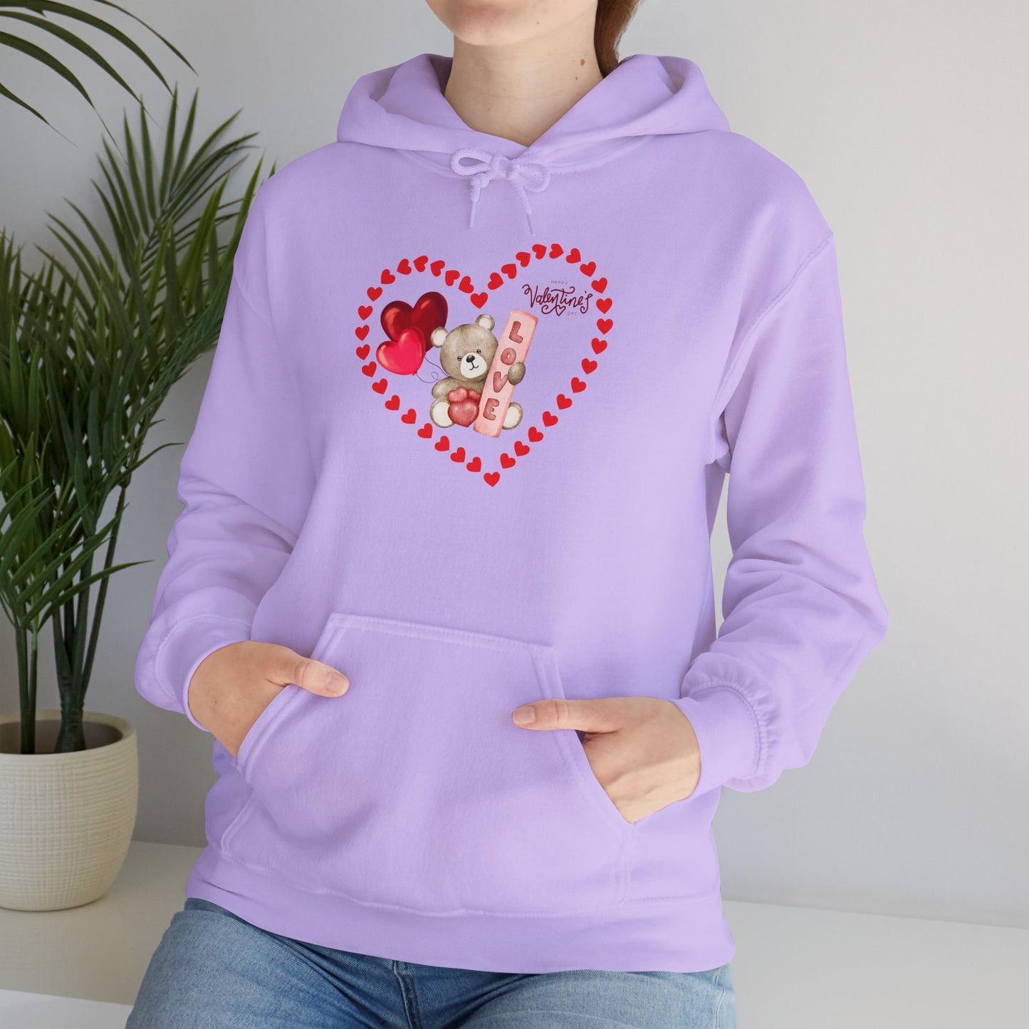 Valentine Heavy Blend™ Hooded Sweatshirt