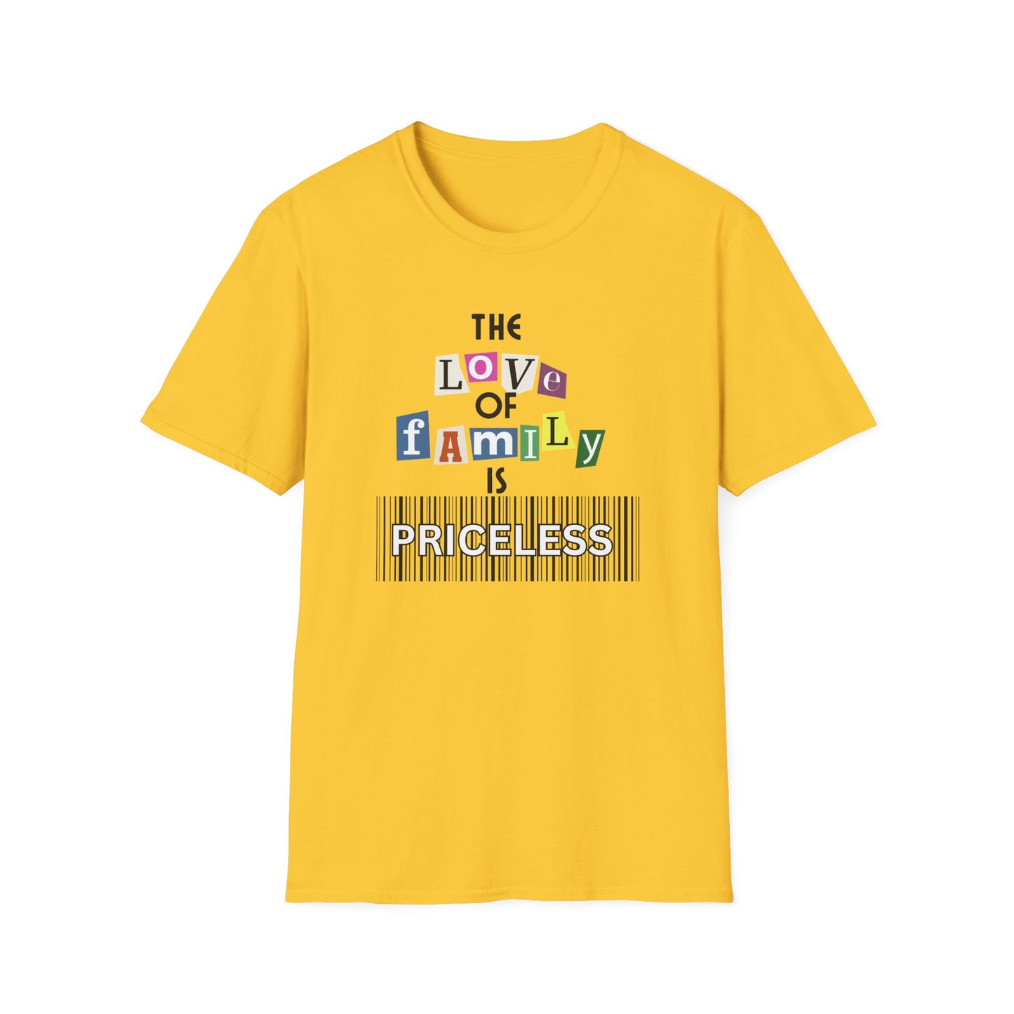 Family is Priceless Unisex Softstyle T-Shirt