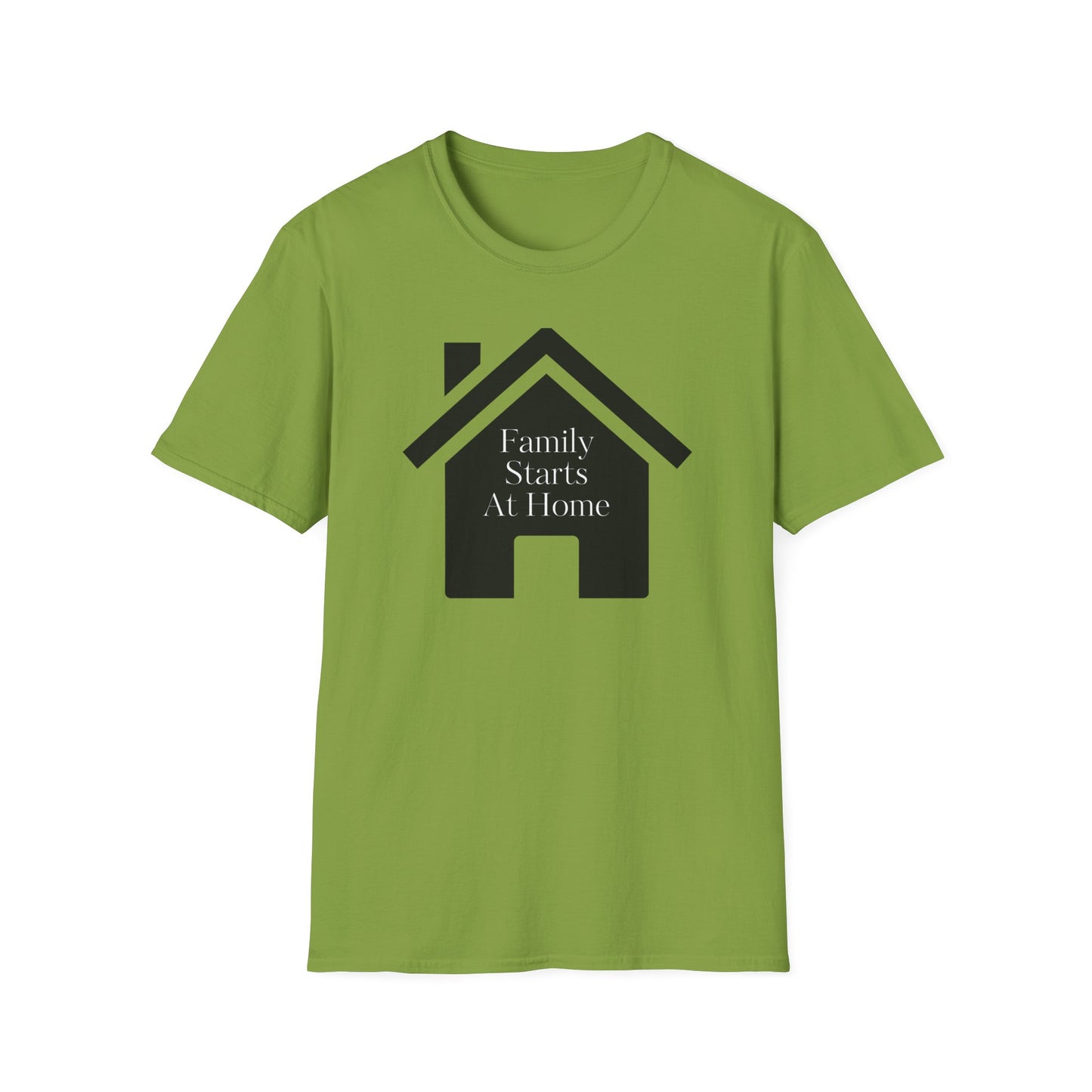 Family Starts At Home Unisex T-Shirt