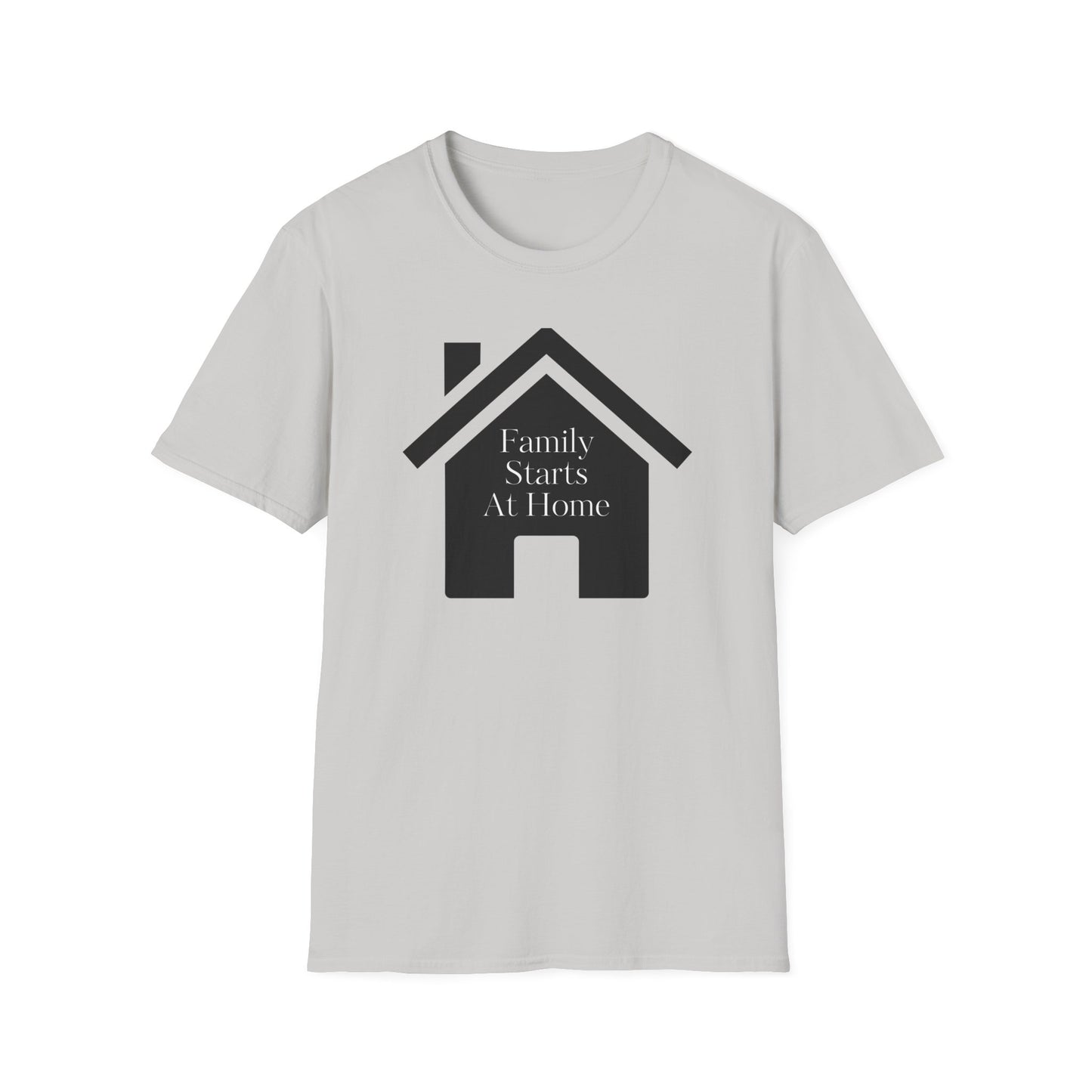 Family Starts At Home Unisex T-Shirt