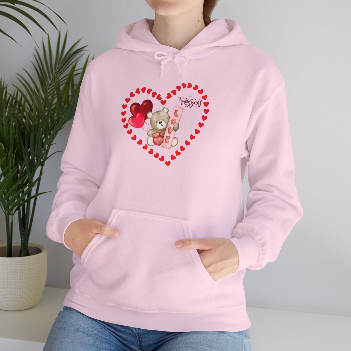 Valentine Heavy Blend™ Hooded Sweatshirt