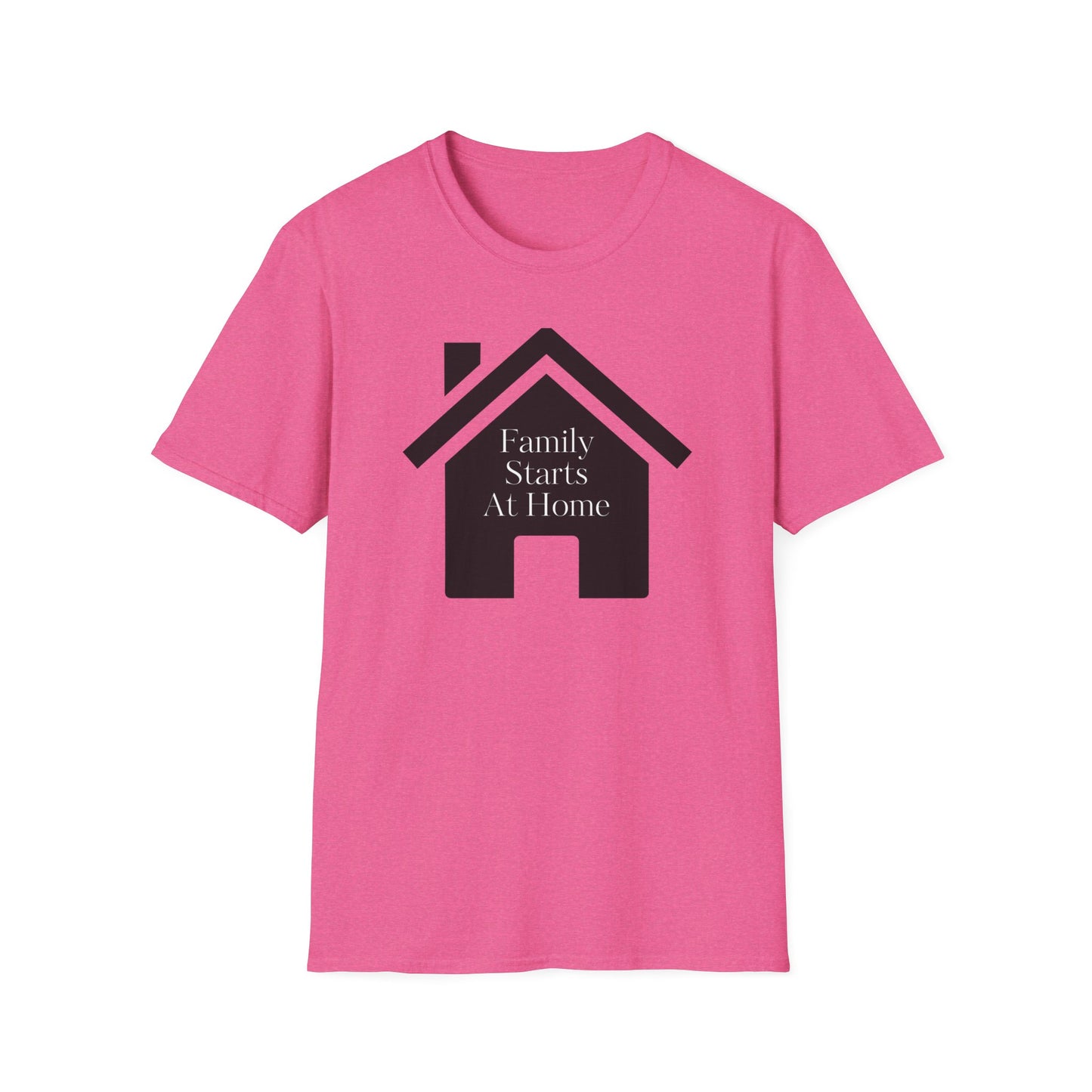 Family Starts At Home Unisex T-Shirt