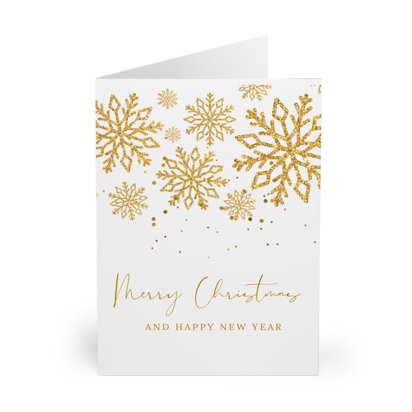 Christmas Snowflake Greeting Cards (5-Pack)
