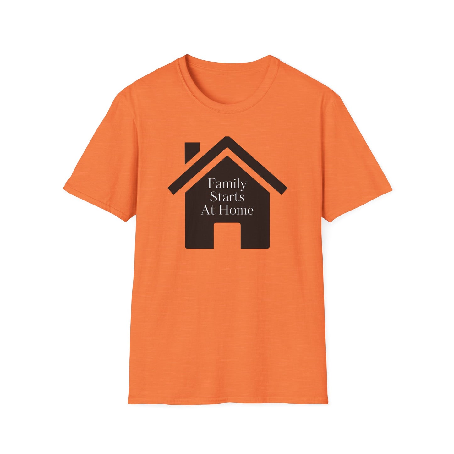 Family Starts At Home Unisex T-Shirt