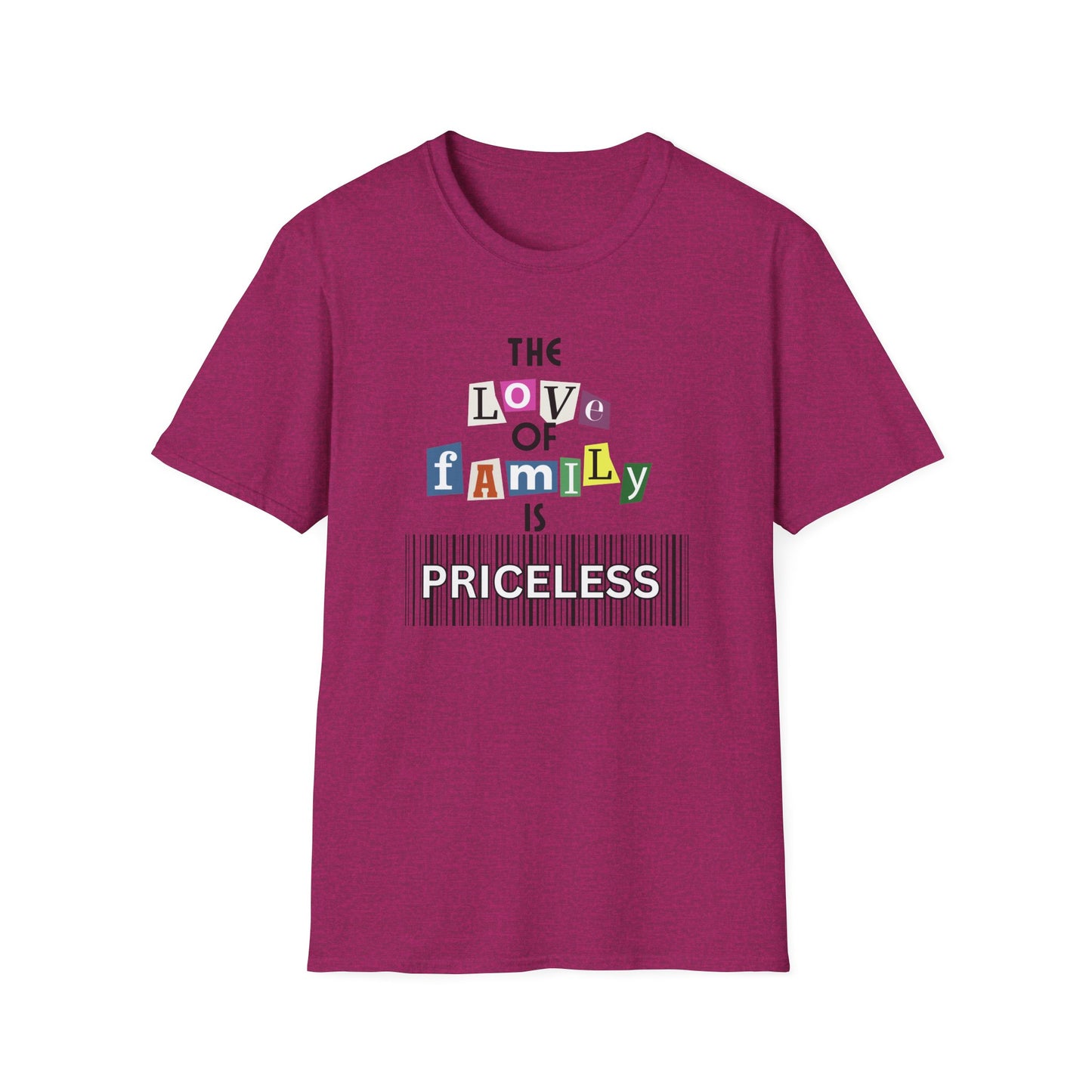 Family is Priceless Unisex Softstyle T-Shirt