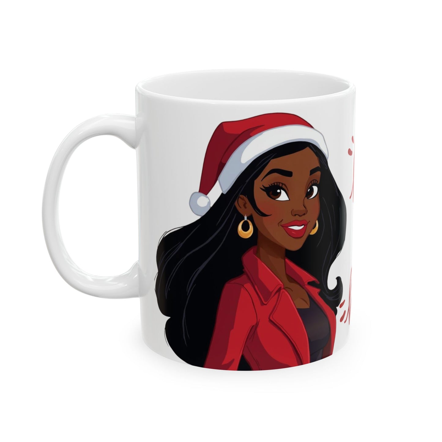 HO HO HO Holiday Ceramic Mug