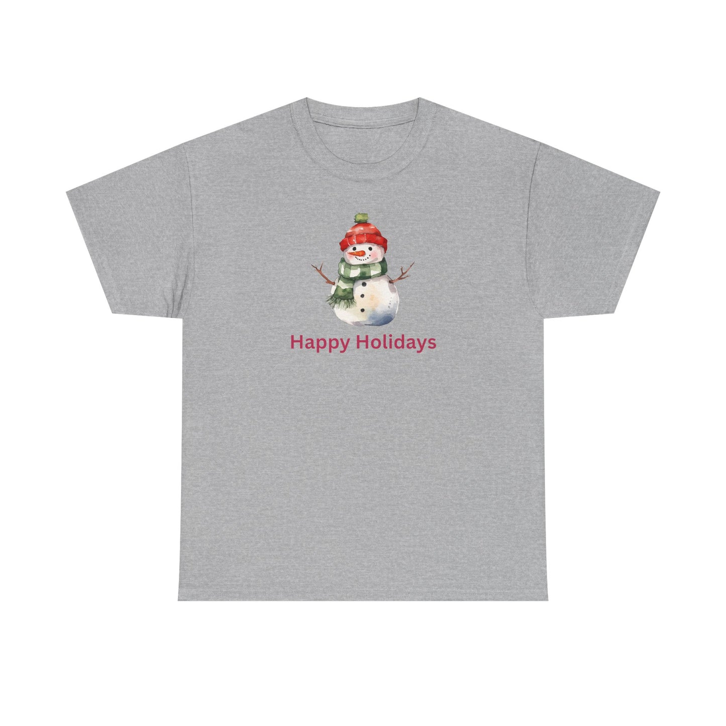 Happy Holidays Snowman Tee