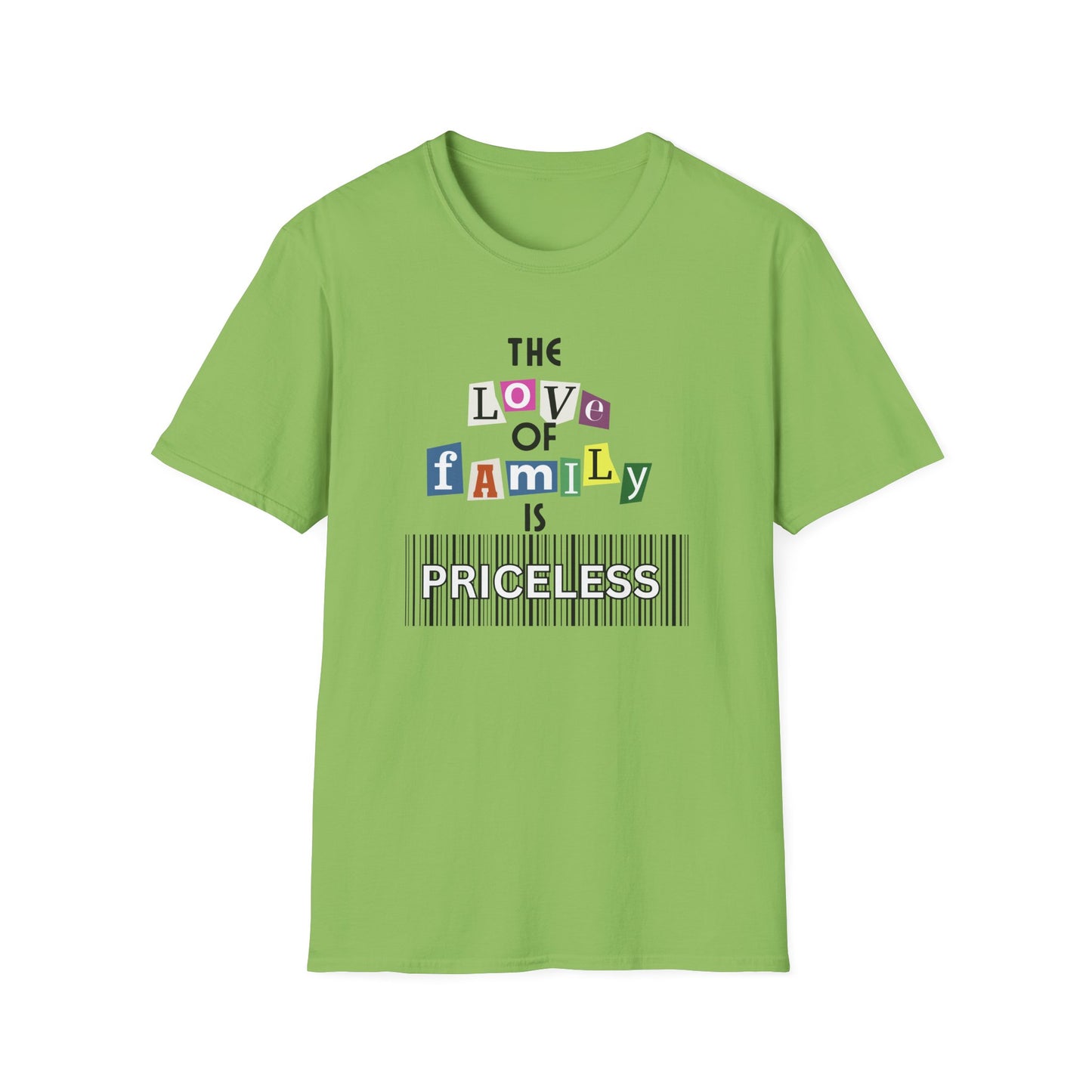 Family is Priceless Unisex Softstyle T-Shirt