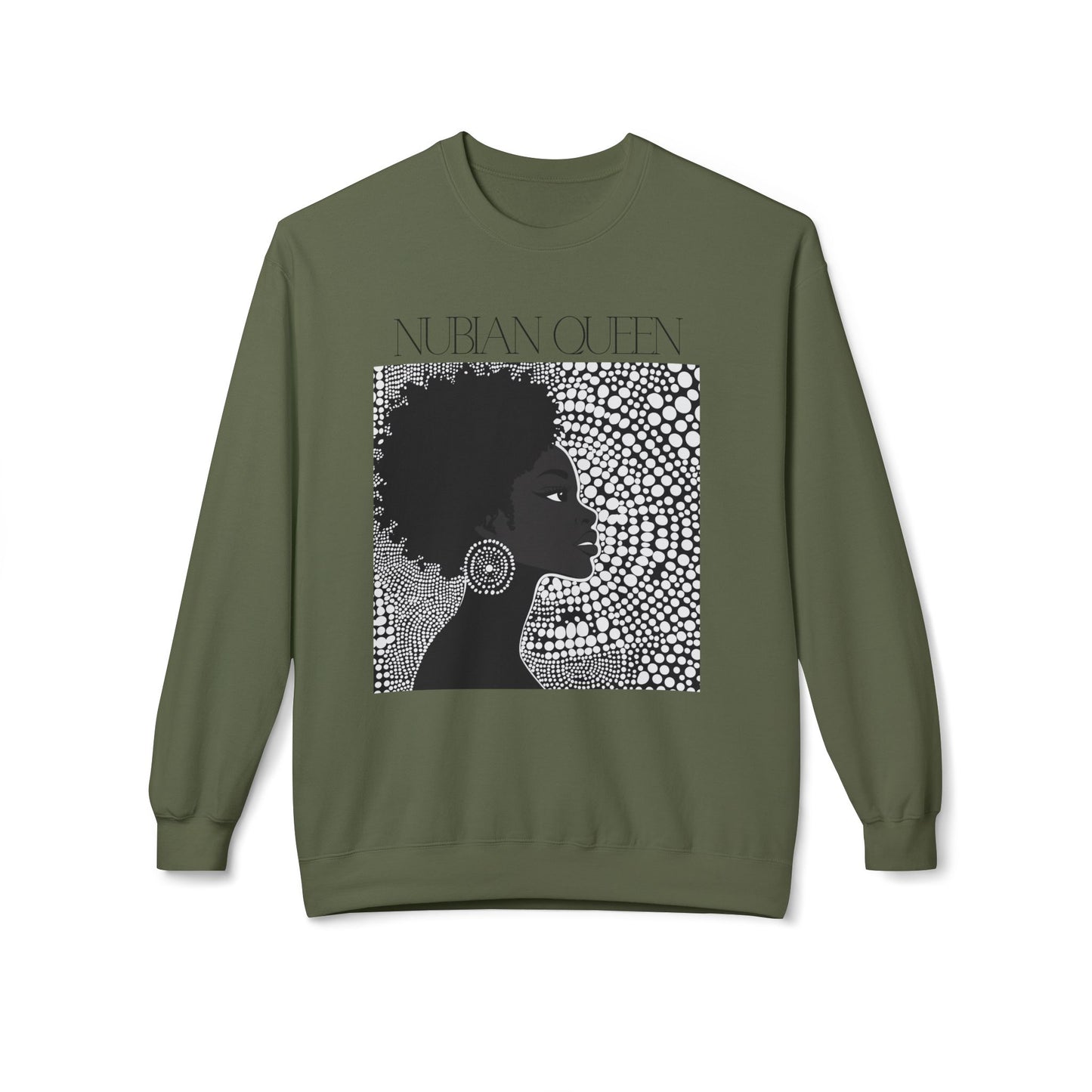 Nubian Midweight Softstyle Fleece Crewneck Sweatshirt