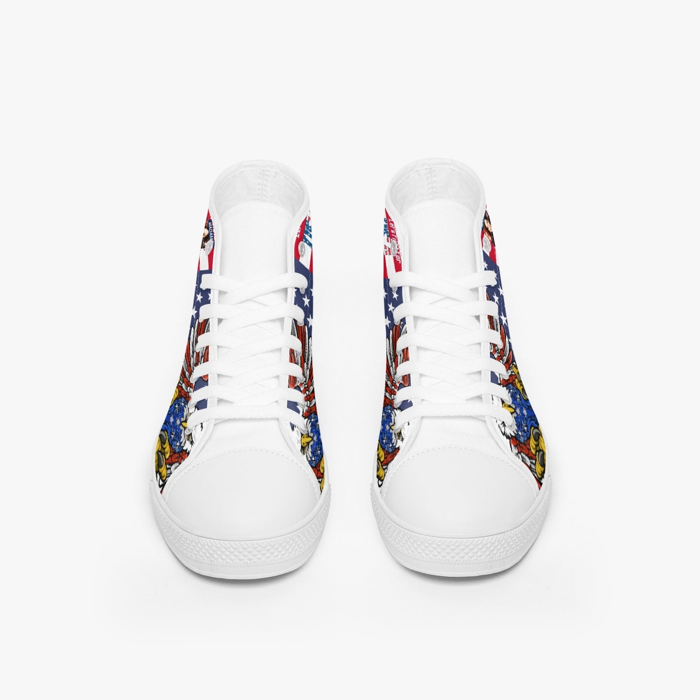 Madame President High-Top Canvas Shoes