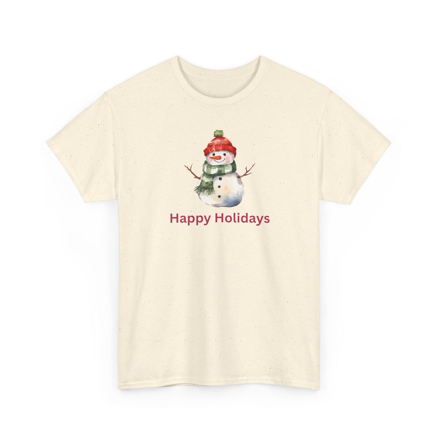 Happy Holidays Snowman Tee