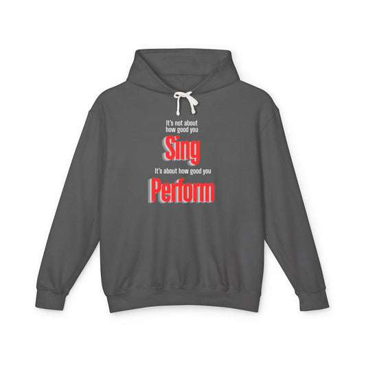 Performer Unisex Lightweight Hooded Sweatshirt