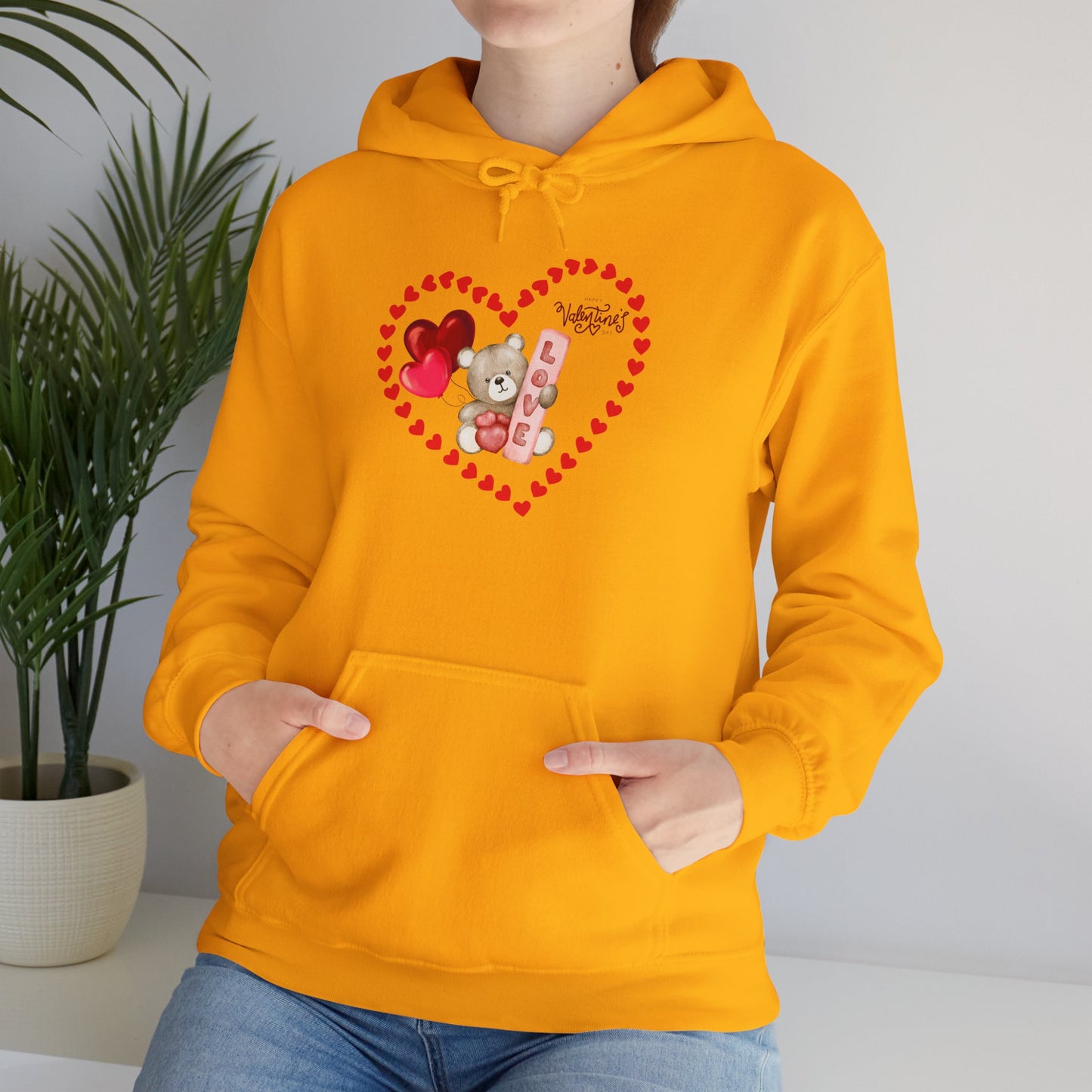 Valentine Heavy Blend™ Hooded Sweatshirt