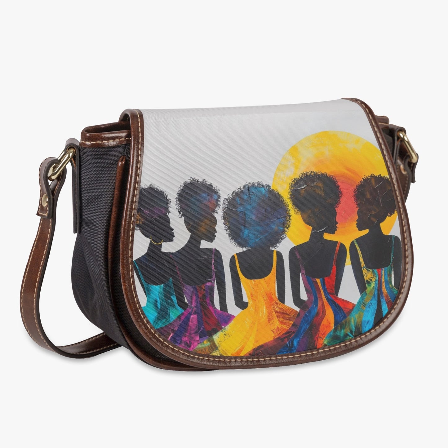 Sisterhood Flap Saddle Bag