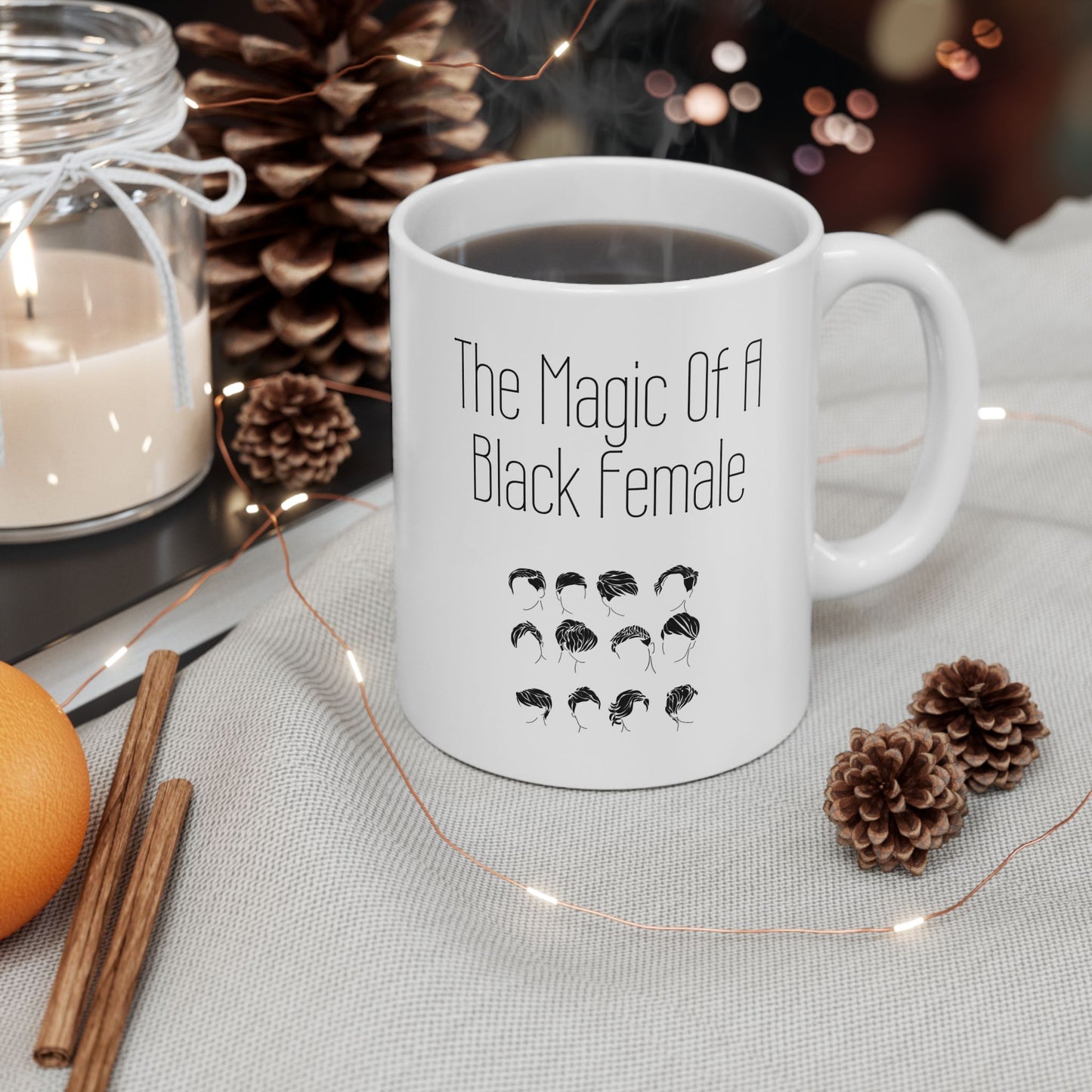 Pixie Ceramic Mug, Inspirational Coffee Cup, Gift for Women, Motivational Tea Mug, Unique Housewarming Present