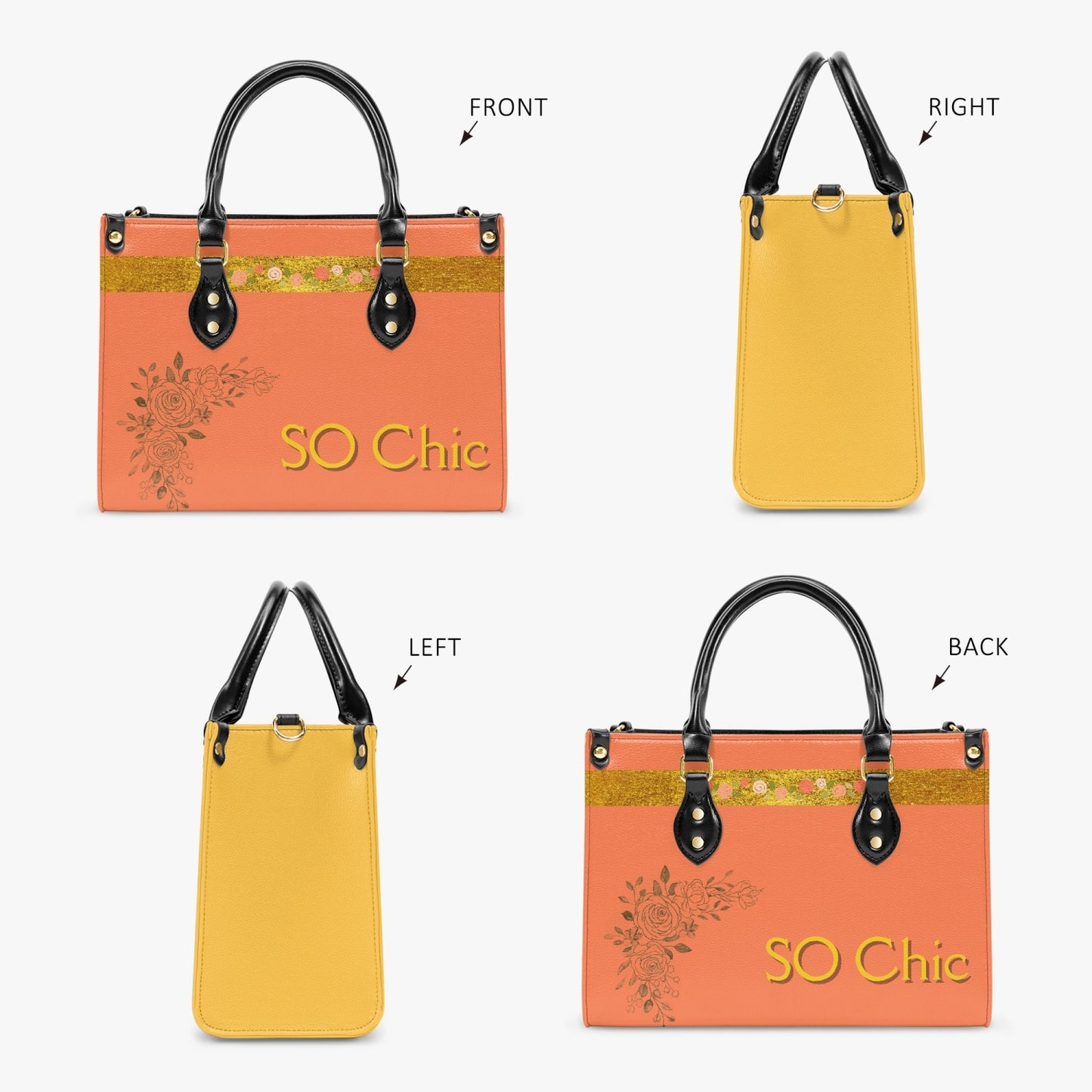 SO Chic - Tangerine Women's Tote Bag