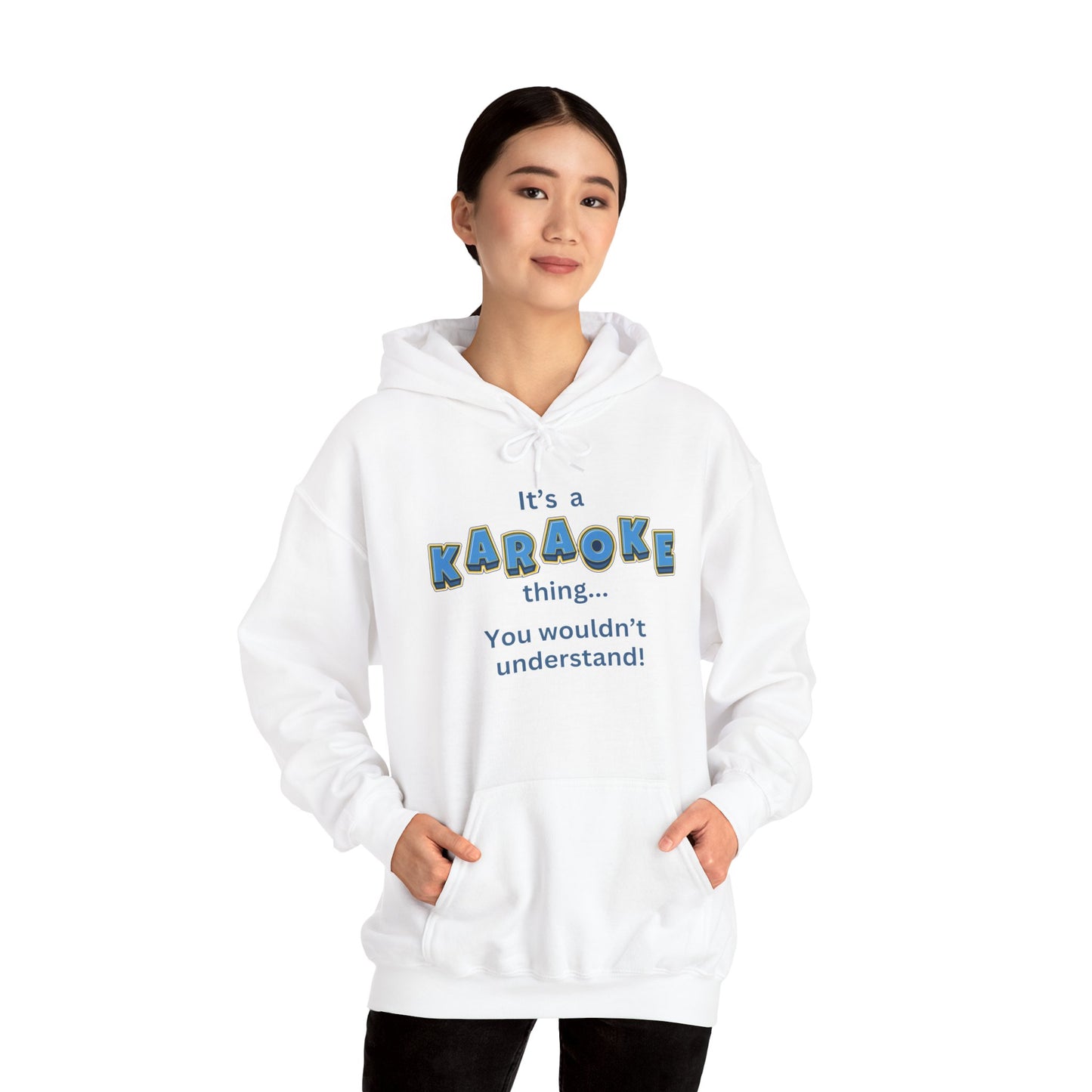 Karaoke Thing Hooded Sweatshirt