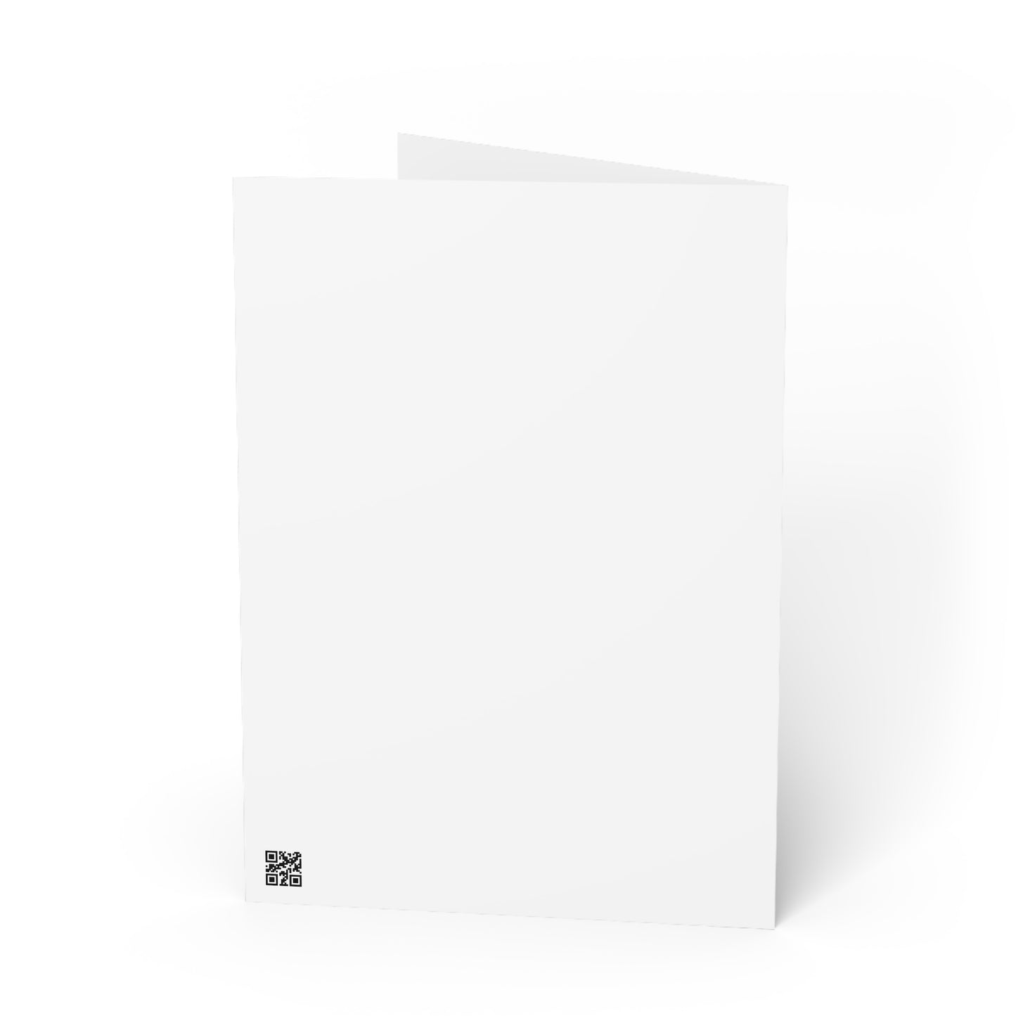 Merry Christmas Tree Greeting Card — Festive Holiday Card with Christmas Tree Design