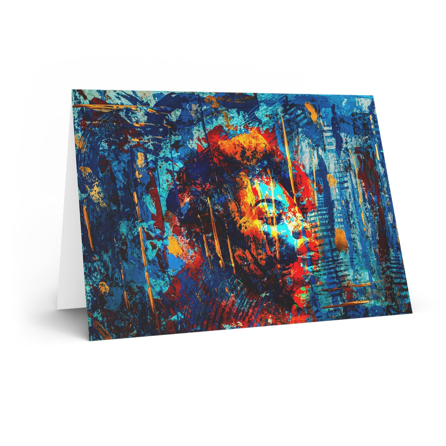 Vibrant Abstract Greeting Cards for All Occasions, Art Prints, Birthday Wishes, Thank You Notes, Unique Art Cards