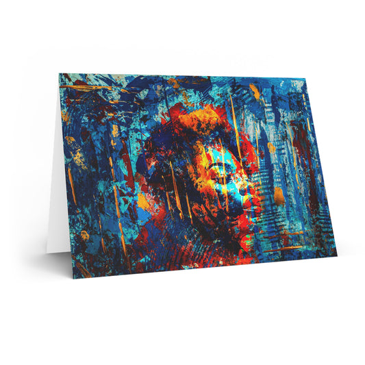Vibrant Abstract Greeting Cards for All Occasions, Art Prints, Birthday Wishes, Thank You Notes, Unique Art Cards
