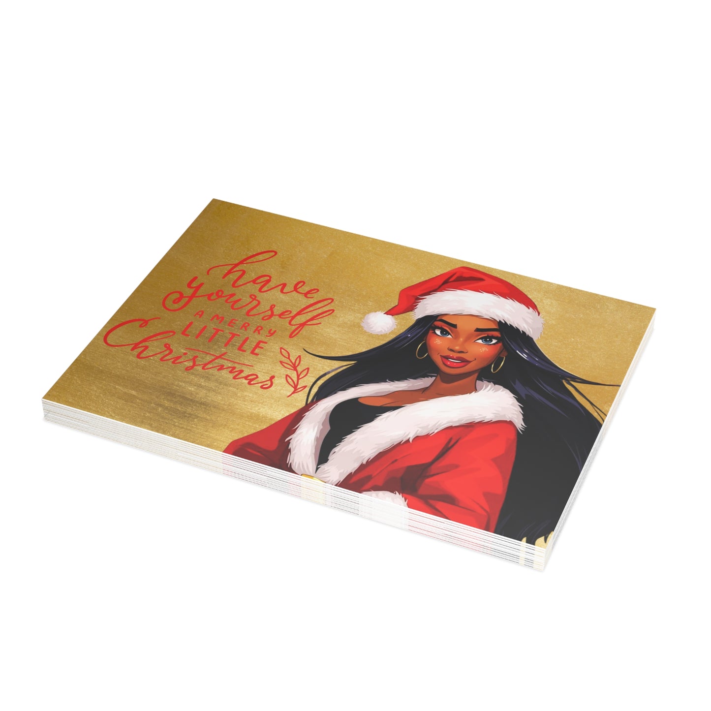 Santa's Helper Greeting Cards