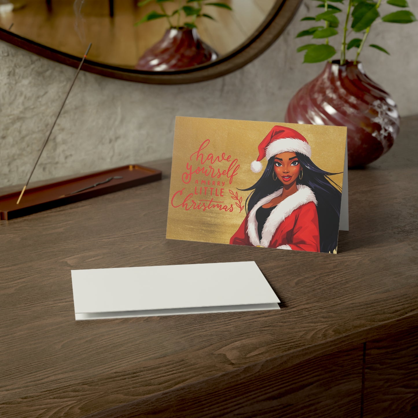 Santa's Helper Greeting Cards