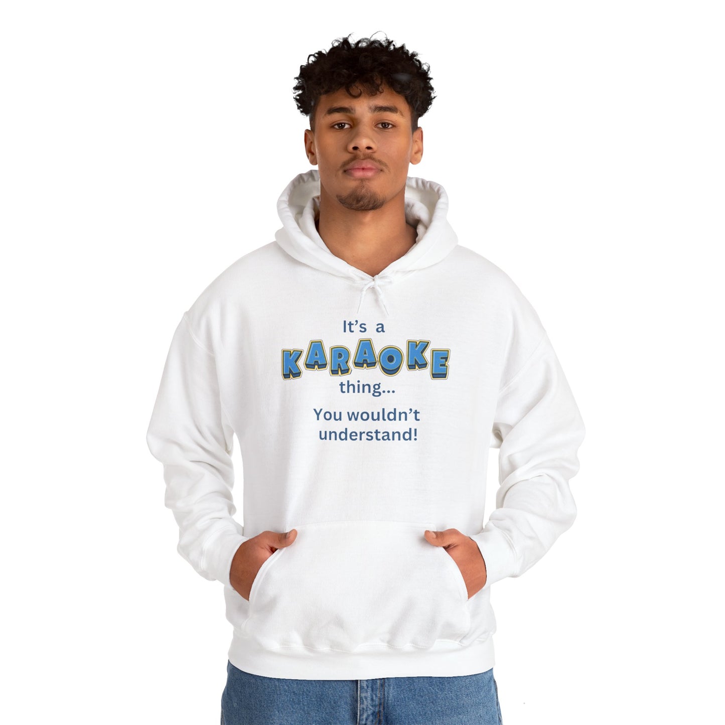 Karaoke Thing Hooded Sweatshirt