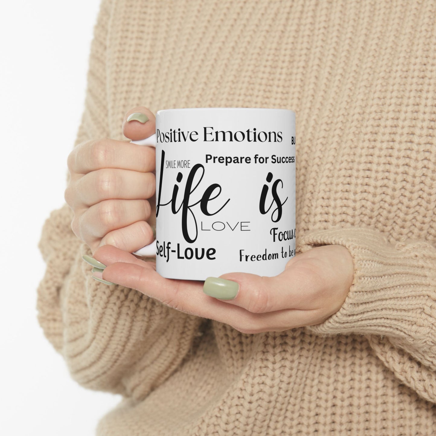 Life Is Hard Ceramic Mug - 11oz