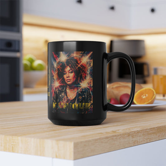 Live With K Unique Black 15oz Mug —
