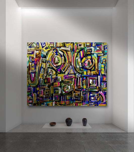 Organized Confusion - Fine Art Painting