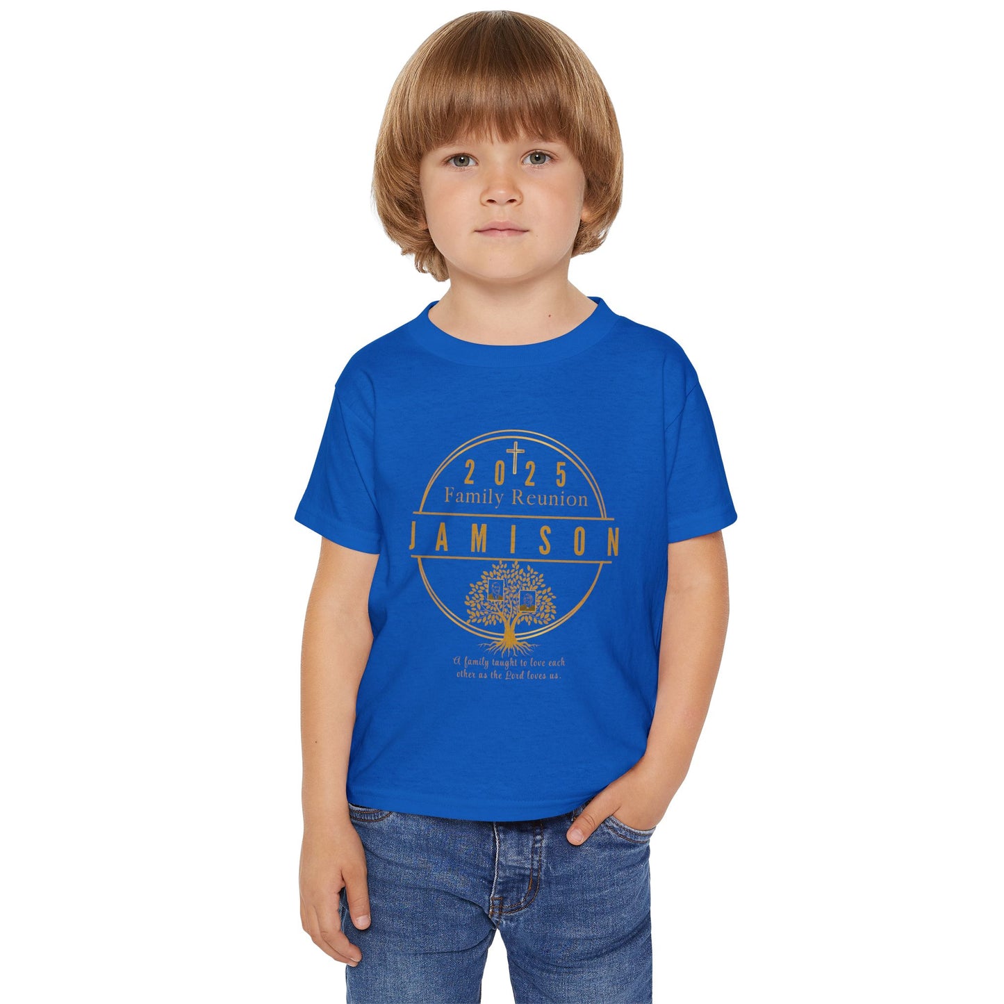 Personalized Family Reunion Toddler T-shirt, Custom Kids' Tee, Family Celebration Shirt, 2025 Event Apparel, Cute Gift for Toddlers