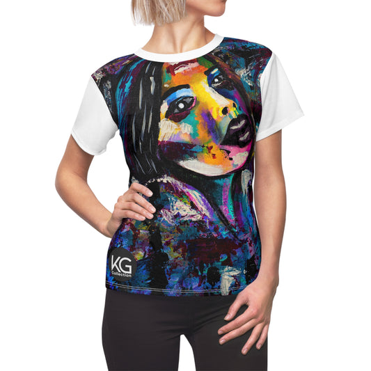 Moon Girl Women's Cut & Sew Tee